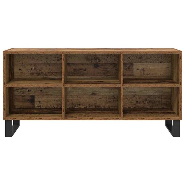 vidaXL Meuble TV Bois Ancien 103 5 x 30 x 50 cm Bois d'ingénierie