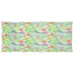 vidaXL Coussins de chaise de jardin à dossier haut lot de 4 tissu