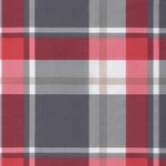 vidaXL Coussins de palette 3 Pièces carreaux rouges tissu