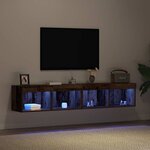 vidaXL Meuble TV 2 Pièces Bois ancien 80 x 30 x 30 cm Bois d'ingénierie