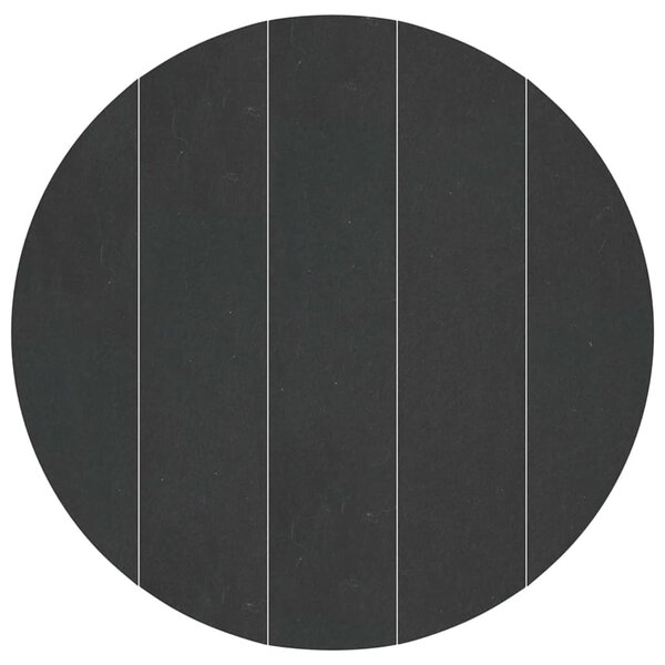 vidaXL Tapis de piscine Noir Ø 550 cm Géotextile en polyester
