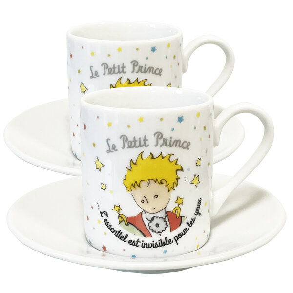Coffrets 2 tasses à café petit prince