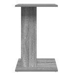 vidaXL Table d'appoint Gris Sonoma 45 x 40 x 62 5 cm Bois d'ingénierie