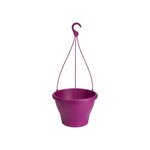 ELHO Pot de fleurs a suspendre Corsica 30 - Rose cerise - Extérieur & Balcon - Ø 29,4 x H 21,1 cm