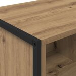 vidaXL Buffet 2 Pièces Chêne artisan 81 x 36 x 150.5 cm Bois d'ingénierie