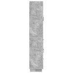 vidaXL Ensemble de Meubles 2 Pièces Gris béton Bois d'ingénierie