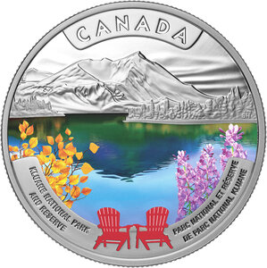 Monnaie KLUANE NATIONAL PARK AND RESERVE Canada National Parks Argent 20$ Canada 2026