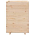 vidaXL Jardinière 50x50x72 5 cm bois de pin massif