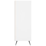 vidaXL Bibliothèque blanc 69 5x32 5x90 cm bois d'ingénierie