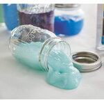 ELMER´S Kit Slime glacial  2 Flacons colle transparente (147 ml)  4 Stylos colle à paillettes  2 flacons liquide magique (68 ml)