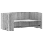 vidaXL Étagère murale sonoma gris 70 5x35x30 5 cm bois d'ingénierie