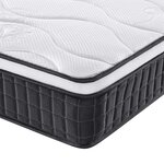 vidaXL Matelas à ressorts bonnell moyen 180x200 cm