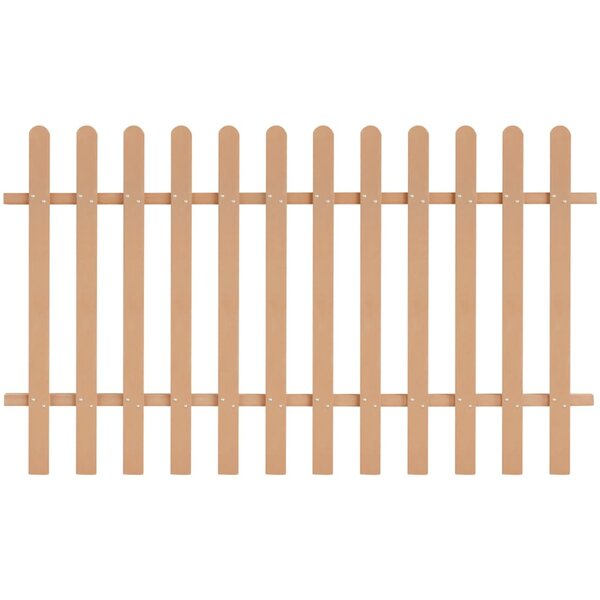 vidaXL Clôture à piquets WPC 200x120 cm