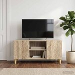 vidaXL Meuble TV 102 x 34 5 x 50 cm Chêne Sonoma Bois d'ingénierie