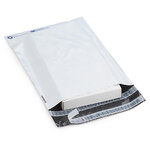 Lot de 250: pochette plastique opaque "aller-retour" 60 microns 24x34 cm