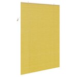 vidaXL Stores et Occultants avec des rideaux Jaune 150 x 220 cm Bambou