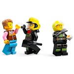 Lego 60412 - Le camion de pompiers 4x4 et le canot de sauvetage