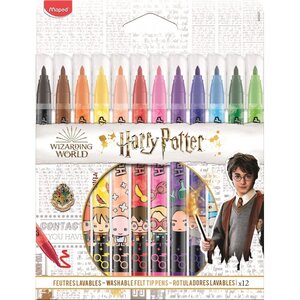 Maped Feutre HARRY POTTER  étui carton de 12
