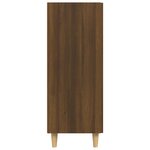 vidaXL Buffet chêne marron 69 5x34x90 cm bois d'ingénierie