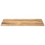 vidaXL Dessus de table 100x50x2 5cm rectangulaire bois massif manguier