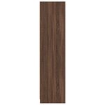 vidaXL Garde-robe chêne marron 100x50x200 cm bois d'ingénierie