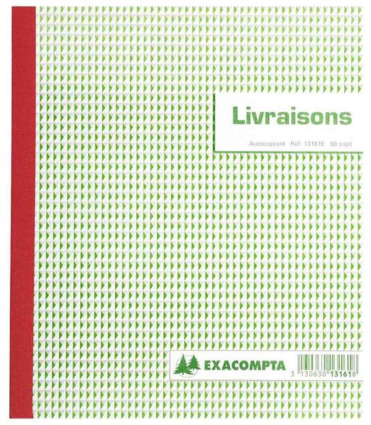 Manifold Livraisons 21x18cm 50 feuillets dupli autocopiants EXACOMPTA