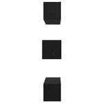 vidaXL Ensemble meuble TV 6 Pièces Chêne noir 60 x 30 x 30 cm
