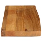 vidaXL Dessus de table à bord vivant 90x20x3 8 cm bois massif manguier