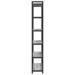 vidaXL Étagère Sonoma gris 40 x 30 x 85 cm Bois d'ingénierie