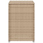 vidaXL Table de couverture de bouteille de propane beige 40x40x60 cm