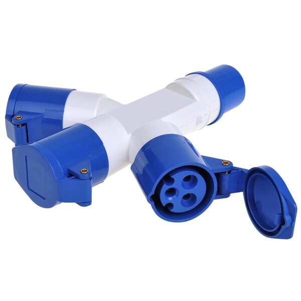 Proplus séparateur de prises industriel à 3 voies 16a
