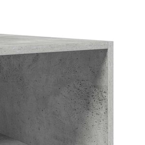 vidaXL Garde-robe Gris cement 100 x 50 x 200 cm Aggloméré