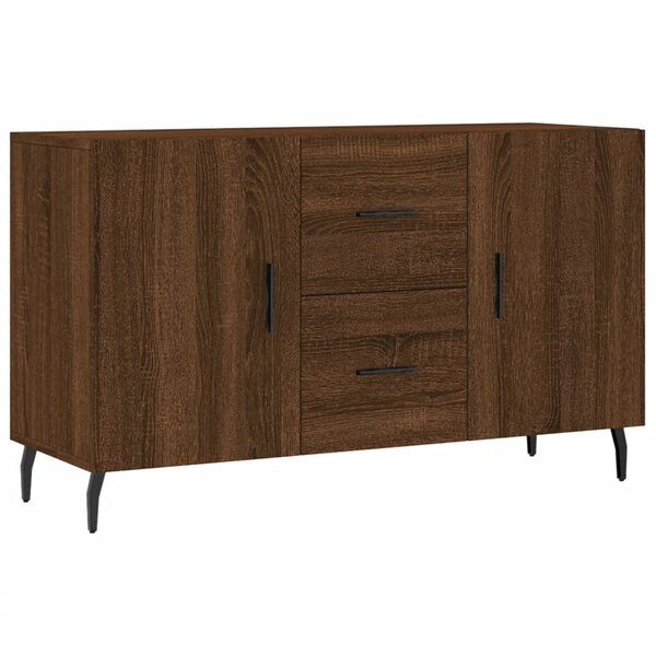 vidaXL Buffet chêne marron 100x36x60 cm bois d'ingénierie