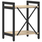 vidaXL Bibliothèque Chêne sonoma 40 x 30 x 48.5 cm Bois d'ingénierie