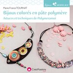 Livre : Bijoux colorés en pâte polymère
