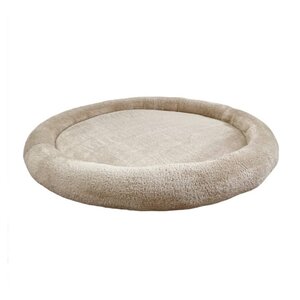 Tapis de jeu nid en peluche beige