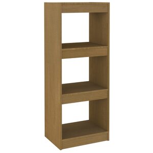 vidaXL Bibliothèque/Séparateur de pièce Marron miel 40x30x103 5 cm Pin