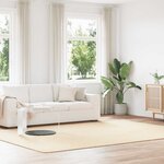 vidaXL Tapis shaggy à poils longs NAVARRA crème 240x340 cm polyester