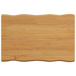 VidaXL Table haute EKAI Blanc 112 x 70 x 91 cm Bois de pin massif