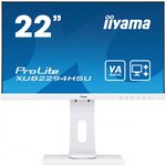 Iiyama prolite xub2294hsu-w1 led display 54 6 cm (21.5") 1920 x 1080 pixels full hd noir  blanc