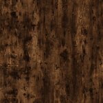 vidaXL Bibliothèque 3 niveaux Chêne fumé 40x24x109cm Bois d'ingénierie