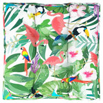vidaXL Coussin de palette multicolore 80x80x12 cm tissu