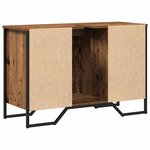 vidaXL Cabinet Sous Évier Autre avec porte Bois Ancien 91 x 35 x 60 cm