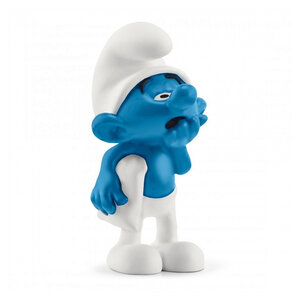 Figurine Schtroumpf Paresseux - Un compagnon adorable pour les siestes