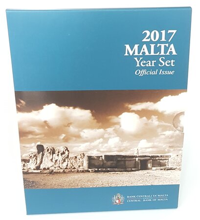 Coffret série euro BU Malte 2017