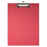 Porte-bloc Papier Enduit - Format 23x32cm Pour A4 - Rouge - Exacompta