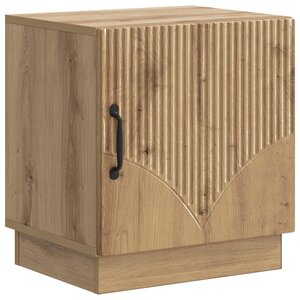 vidaXL Table de chevet Chêne artisanal 43 x 34 5 x 47 cm