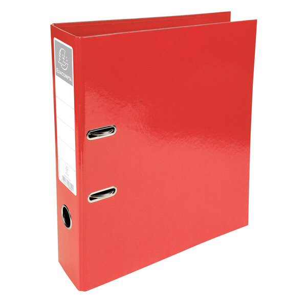 Classeur à levier D70mm Prem'Touch Iderama Rouge x 10 EXACOMPTA