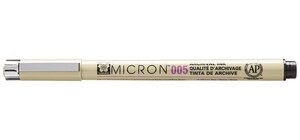 Feutre PIGMA MICRON 005 Pointe 0 2mm Noir SAKURA
