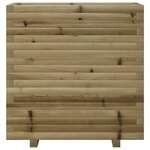 vidaXL Jardinière 70x40x72 cm bois de pin imprégné